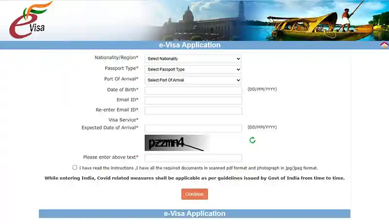 indian e visa